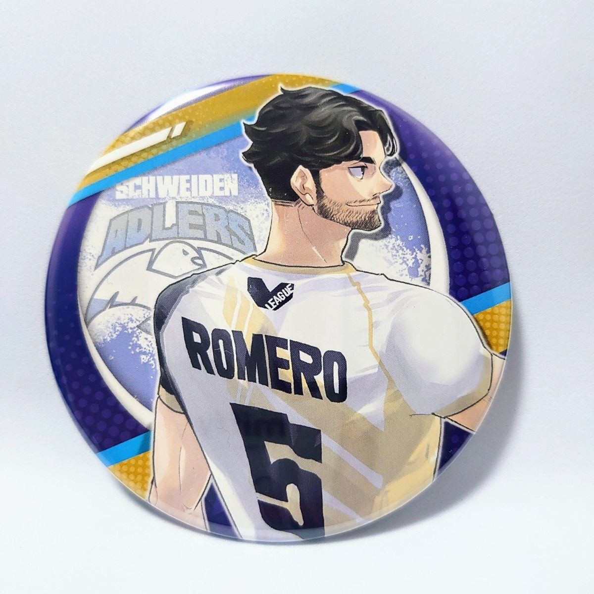 ハイキュー コレクション缶バッジ Vリーグver ニコラス・ロメロ｜Yahoo