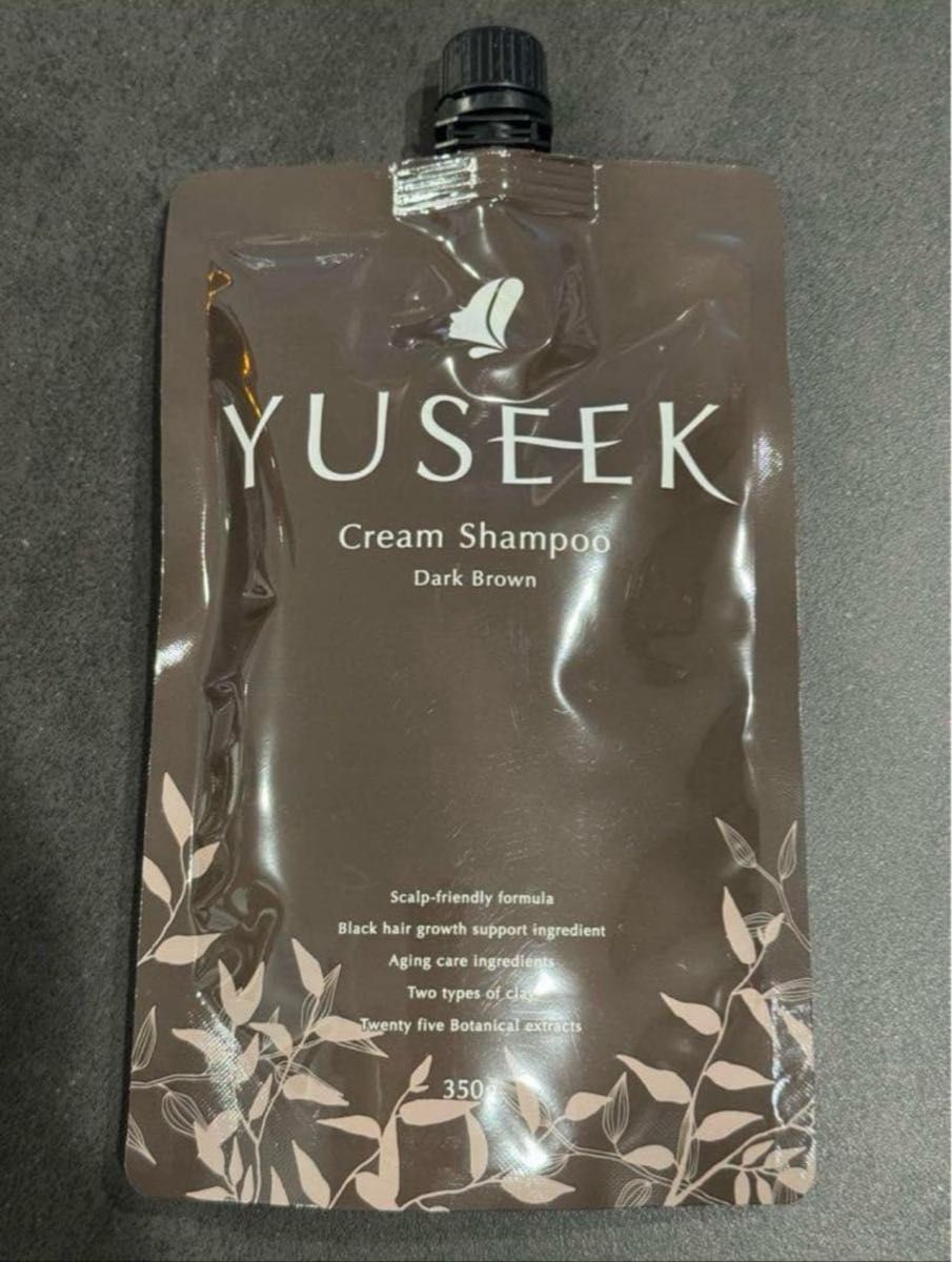 ユーシーク YUSEEK Cream Shampoo ダークブラウン 350g｜Yahoo!フリマ