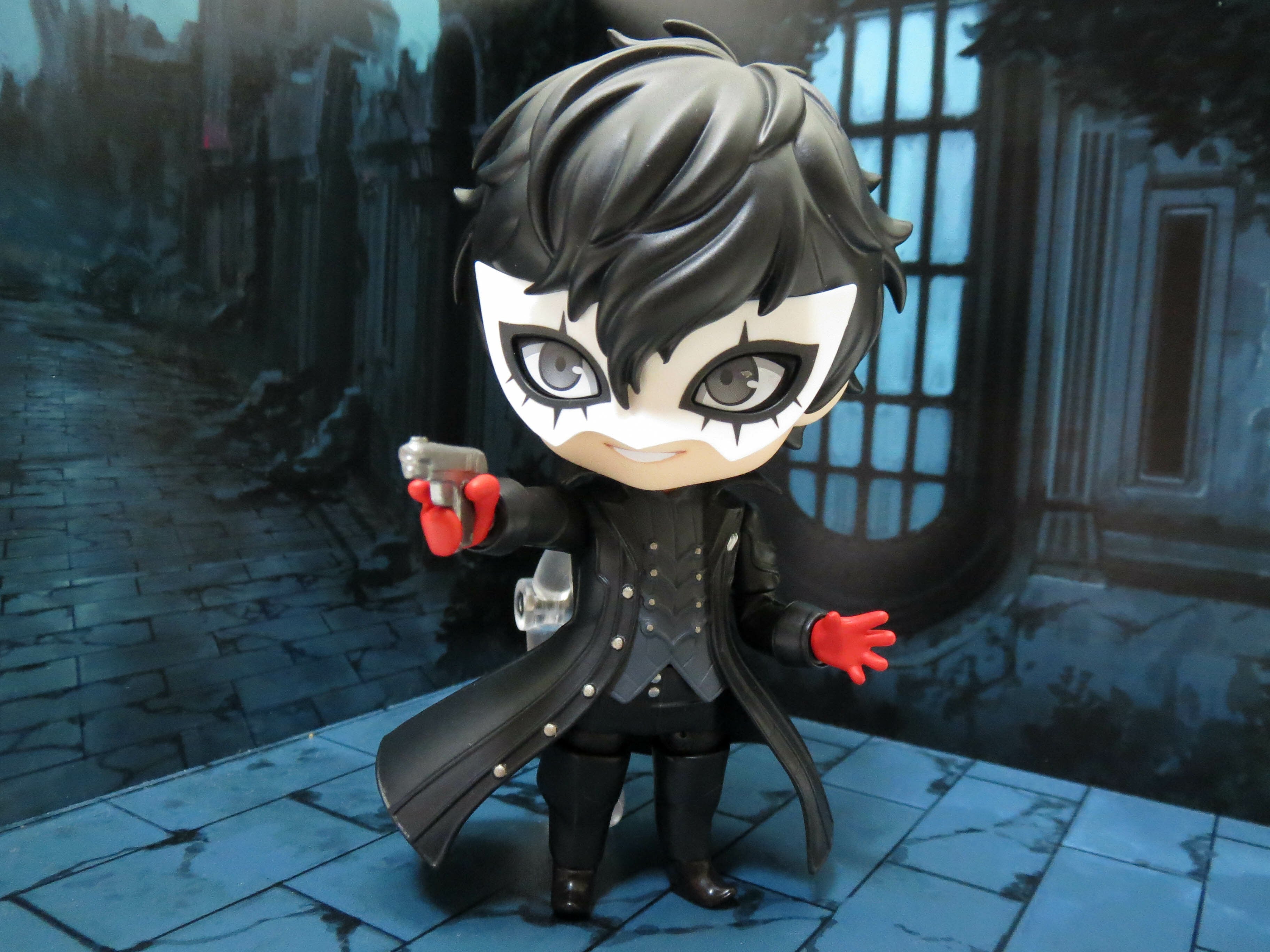 再入荷【989】 ジョーカー 髪パーツ ショートとマスク ねんどろいど