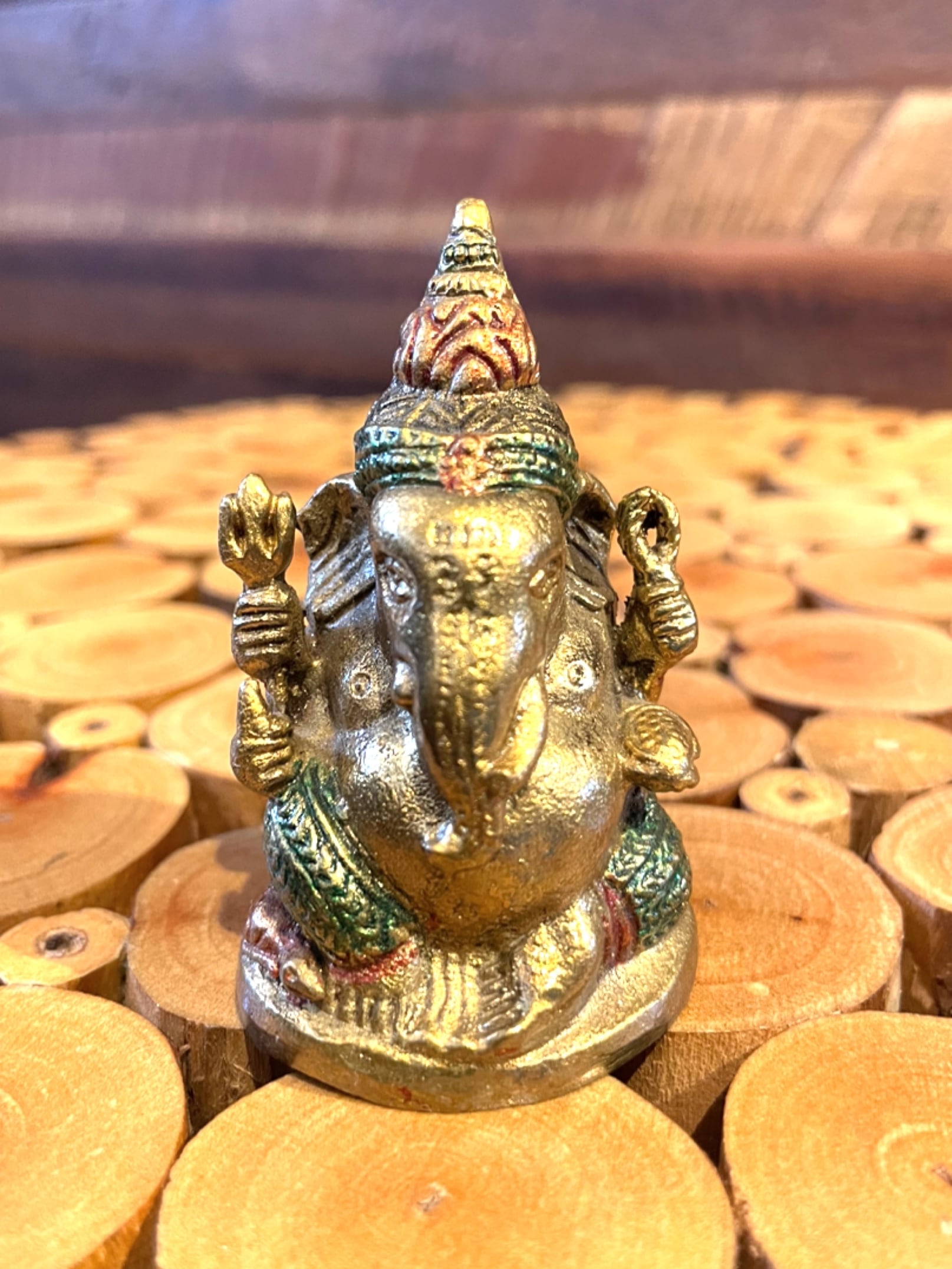 ガネーシャ 7.0cm 置物 インテリア 金運 幸運 商売繁殖 インド 神様