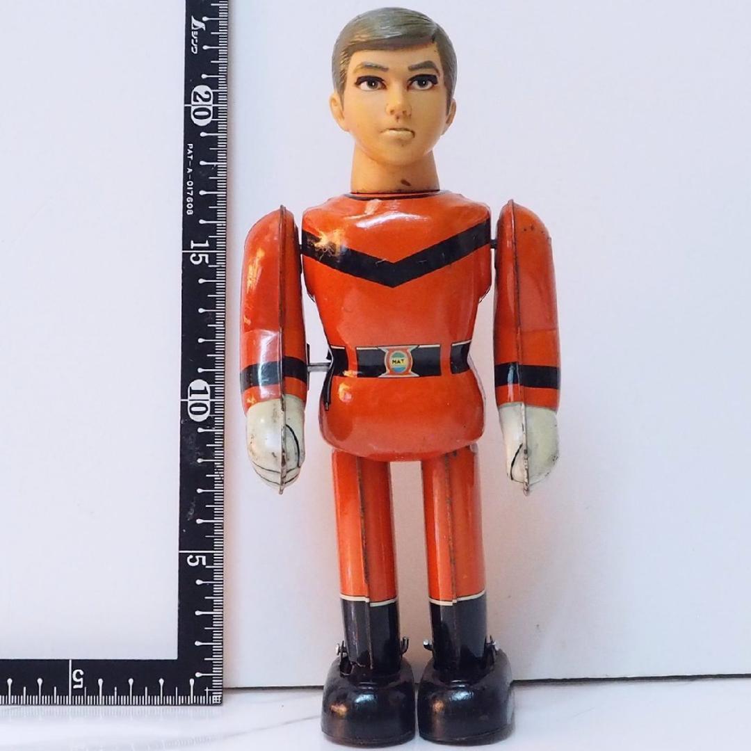 ブルマァク【MAT隊員ヘルメット欠 動作不良】ブリキ ゼンマイ歩行ロボットTIN Amazon.co.jp: ブルマーク【合身戦隊メカンダーロボ 動作確認済】当時