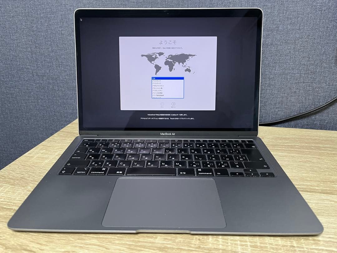 MacBook Air 2020 スペースグレー 本体のみ ジャンク品】Apple MacBook スペースグレー 本体 Apple MacBook Air M1