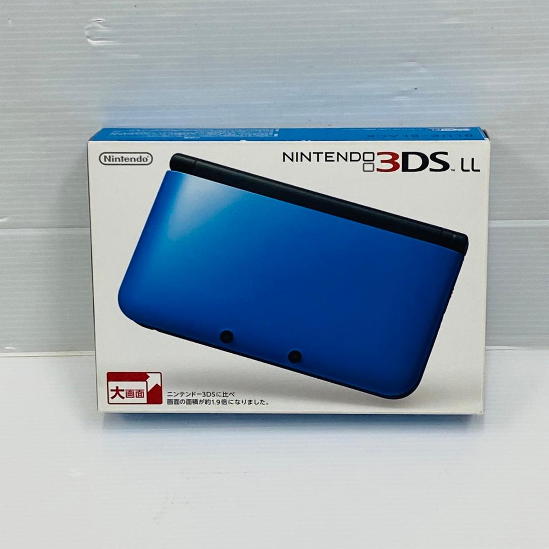 ★未使用品★極美品ニンテンドー3DS LL　ブルー×ブラック生産終了　訳 Amazon.co.jp: ニンテンドー3DS LL ブルーXブラック【メーカー生産終了