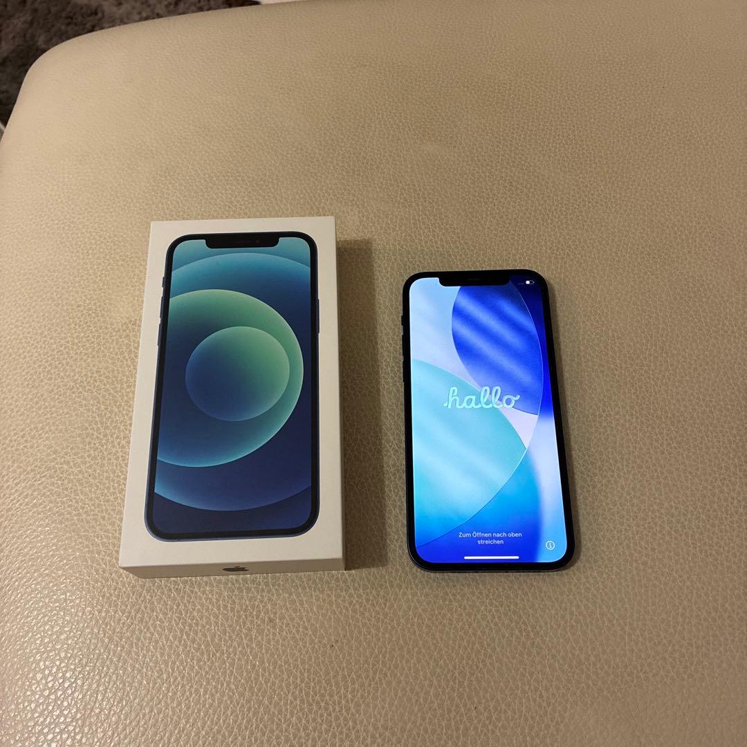 【iPhone12】ブルー　SIMなし